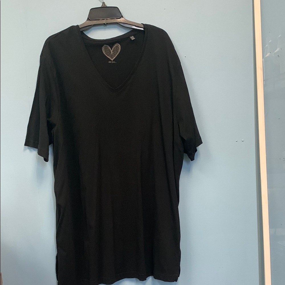 Ulla Popken Black Short Sleeve Tee
